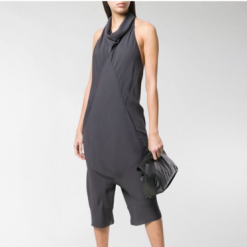 NWT RICK Owens Babel Romper Jumpsuit size 38 2